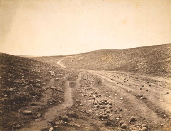 Roger Fenton - The Valley of the Shadow of Death, 1855