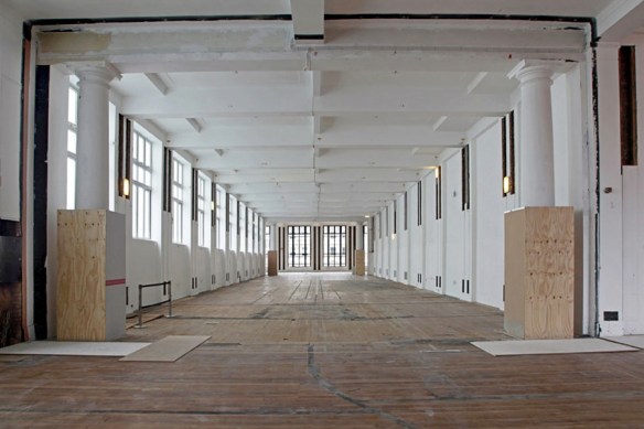 Work in Progress at the Media Space in London. The Media Space was planned to improve the visibility of one of the great photographic collections in the world. Photographed by Kate Elliott