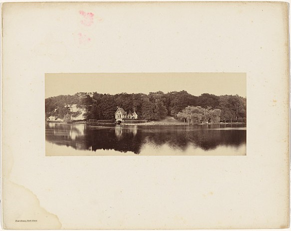 Victor Albert Prout. Boat House, Park Place, Before 1862. Courtesy Hulton Archive.