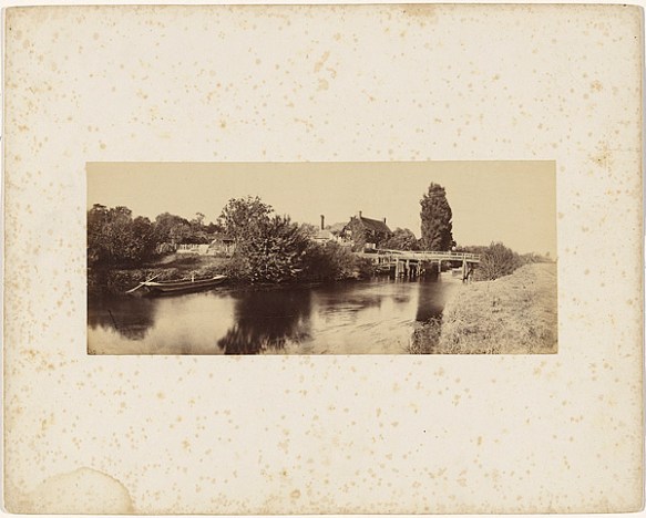 Victor Albert Prout. Day's Lock, Before 1862. courtesy Hulton Archive.