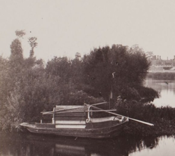 Victor Albert Prout. Hampton Court (detail). Before 1862. Courtesy Hulton Archive.