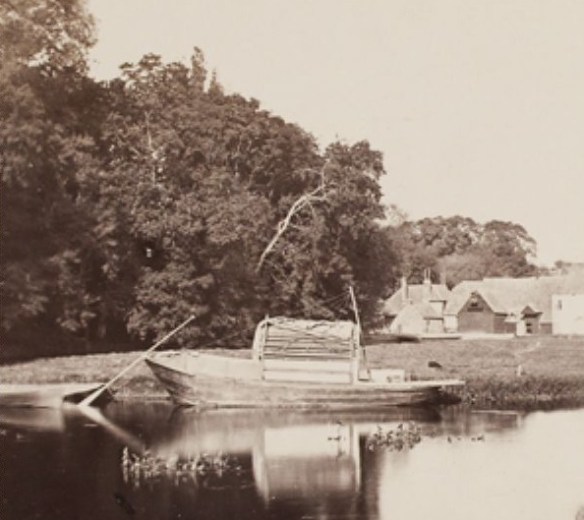 Victor albert Prout. Pangbourne, Second View (detail). Before 1862. Courtesy Hulton Archive.