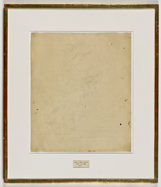 Erased de Kooning by Robert Rauschenberg 1953