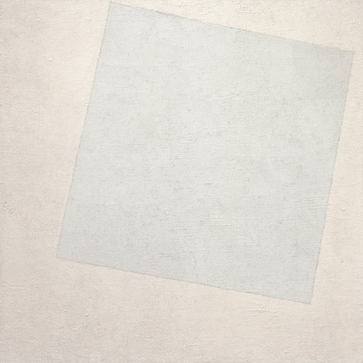 Kazimir Malevich Suprematist Composition - White on White, 1918