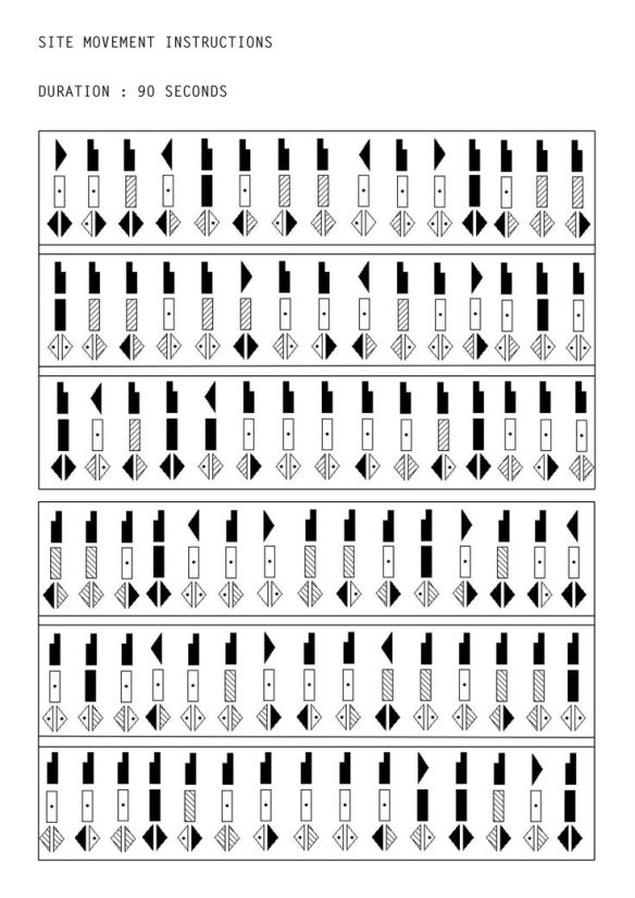 90 secs of Dance Notated by Rudolf Laban